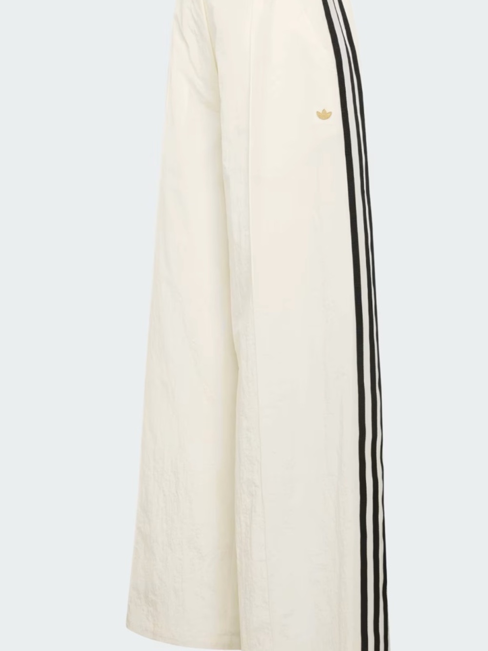 Adidas originals Firebird Pants Off White Wide Leg Track Pants Medium NWT - Picture 2 of 7
